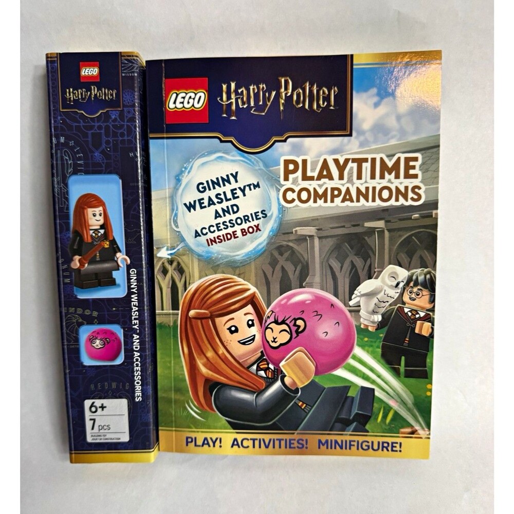 LEGO Harry Potter Ginny Weasley Playtime Companions Book Minifigure 7 pcs